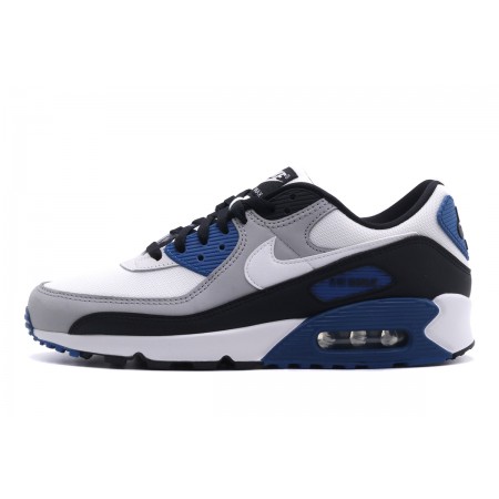 Nike Air Max 90 Ανδρικά Sneakers Λευκά, Γκρι, Πετρόλ, Μαύρα