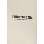 Funky Buddha Γυναικεία Ζακέτα Με Κουκούλα Εκρού