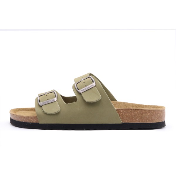 Funky Buddha Σανδάλια (FBL009-110-08-OLIVE)