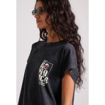 Funky Buddha Γυναικείο Κοντομάνικο T-Shirt