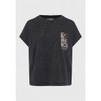 Funky Buddha Γυναικείο Κοντομάνικο T-Shirt