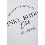 Funky Buddha Γυναικείο Κοντομάνικο T-Shirt Λευκό