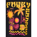 Funky Buddha Γυναικείο Κοντομάνικο T-Shirt