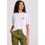 Funky Buddha Γυναικείο Κοντομάνικο T-Shirt