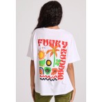 Funky Buddha Γυναικείο Κοντομάνικο T-Shirt