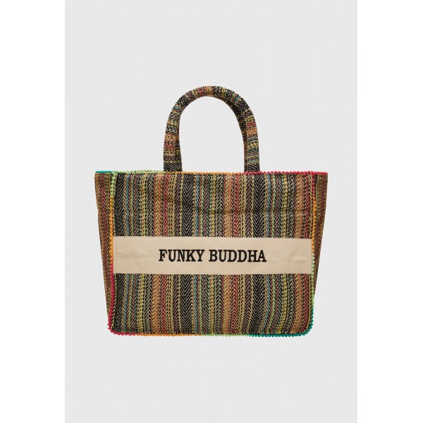 Funky Buddha Τσάντα Shopper (FBL009-176-10-MULTI)