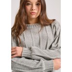 Funky Buddha Φόρεμα Mini Γυναικείο (FBL010-100-13-GREY)