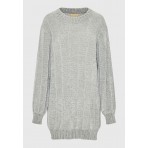 Funky Buddha Φόρεμα Mini Γυναικείο (FBL010-100-13-GREY)