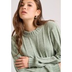 Funky Buddha Φόρεμα Mini Γυναικείο (FBL010-100-13-SAGE-GREEN)