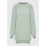 Funky Buddha Φόρεμα Mini Γυναικείο (FBL010-100-13-SAGE-GREEN)