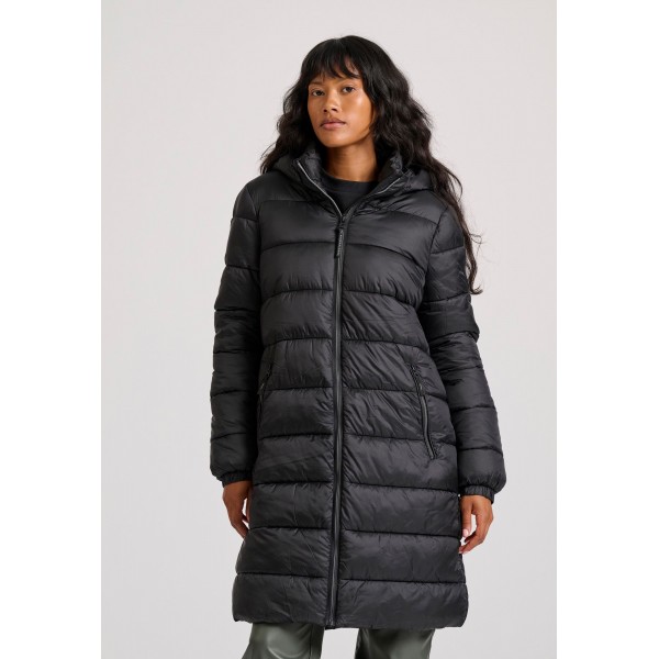 Funky Buddha Μπουφάν Puffer Γυναικείο (FBL010-104-01-BLACK)