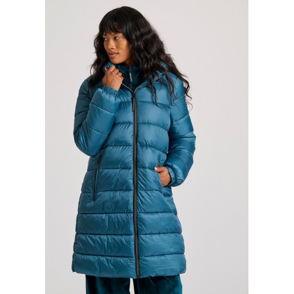 Funky Buddha Μπουφάν Puffer Γυναικείο (FBL010-104-01-DK-MOSS)