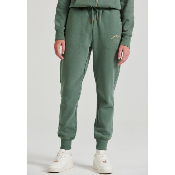 Funky Buddha Παντελόνι Φόρμας Γυναικείο (FBL010-104-02-DK-GREEN)