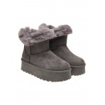 Funky Buddha Γυναικεία Μποτάκια (FBL010-106-08-GREY)