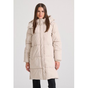 Funky Buddha Μπουφάν Puffer Γυναικείο (FBL010-107-01-CHALK)