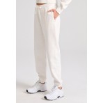 Funky Buddha Παντελόνι Φόρμας Γυναικείο (FBL010-107-02-OFF-WHITE)