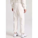 Funky Buddha Παντελόνι Φόρμας Γυναικείο (FBL010-107-02-OFF-WHITE)