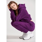 Funky Buddha Παντελόνι Φόρμας Γυναικείο (FBL010-107-02-PURPLE)