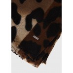 Funky Buddha Γυναικείο Κασκόλ Animal Print