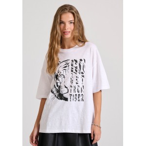 Funky Buddha T-Shirt Γυναικείο (FBL010-109-04-WHITE)