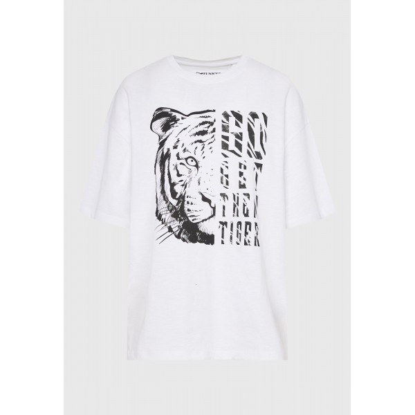 Funky Buddha T-Shirt Γυναικείο (FBL010-109-04-WHITE)