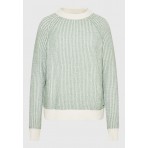 Funky Buddha Πουλόβερ Γυναικείο (FBL010-109-09-SAGE-GREEN)