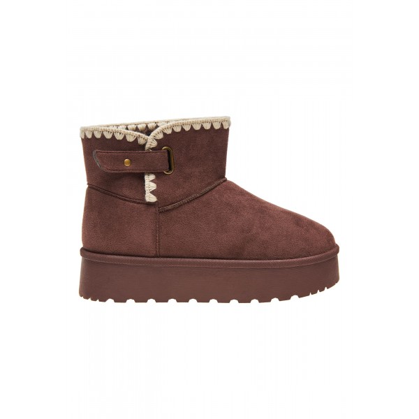 Funky Buddha Γυναικεία Μποτάκια (FBL010-110-08-BROWN)