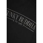 Funky Buddha Γυναικείο Φούτερ με Κουκούλα Μαύρο