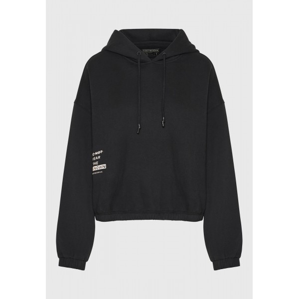 Funky Buddha Hoodie Γυναικείο (FBL010-122-06-BLACK)