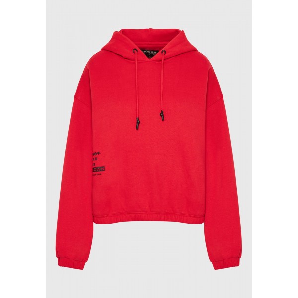 Funky Buddha Hoodie Γυναικείο (FBL010-122-06-CRIMSON-RED)