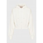 Funky Buddha Ζακέτα Βαμβακερή Γυναικεία (FBL010-127-06-OFF-WHITE)