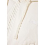 Funky Buddha Ζακέτα Βαμβακερή Γυναικεία (FBL010-127-06-OFF-WHITE)