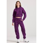 Funky Buddha Ζακέτα Βαμβακερή Γυναικεία (FBL010-127-06-PURPLE)