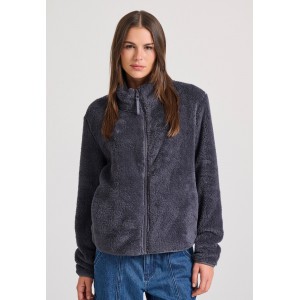 Funky Buddha Ζακέτα Sherpa Γυναικεία (FBL010-135-06-ANTHRACITE)