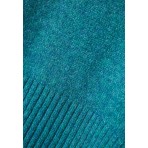 Funky Buddha Γυναικείο Πλεκτό Με Ψηλό Λαιμό (FBL010-144-09-TEAL)