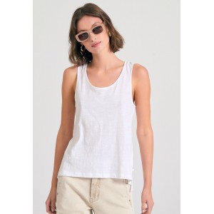 Funky Buddha The Essentials Μπλούζα Αμάνικη Γυναικεία (FBL011-105-04-WHITE)