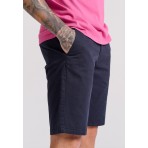 Funky Buddha Ανδρική Βερμούδα Chino (FBM009-001-03-NAVY)