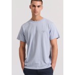 Funky Buddha Ανδρικό Κοντομάνικο T-Shirt Μπλε