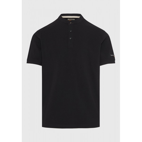 Funky Buddha Polo Ανδρικό (FBM009-008-11-BLACK)