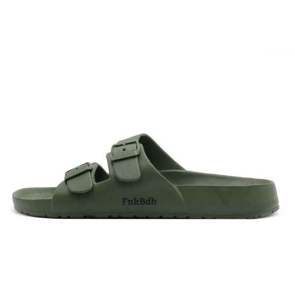 Funky Buddha Σανδάλια (FBM009-010-08-KHAKI-GREEN)