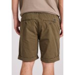 Funky Buddha Ανδρική Βερμούδα Chino (FBM009-012-03-KHAKI)