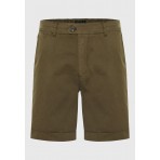 Funky Buddha Ανδρική Βερμούδα Chino (FBM009-012-03-KHAKI)