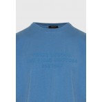 Funky Buddha Ανδρικό Κοντομάνικο T-Shirt Οινοπνευματί