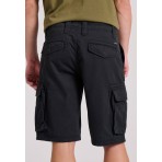 Funky Buddha Ανδρική Βερμούδα Cargo (FBM009-031-03-BLACK)