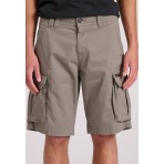 Funky Buddha Ανδρική Βερμούδα Cargo (FBM009-033-03-GREY)