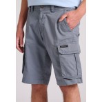 Funky Buddha Ανδρική Βερμούδα Cargo (FBM009-033-03-STORMY-BLUE)