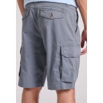 Funky Buddha Ανδρική Βερμούδα Cargo (FBM009-033-03-STORMY-BLUE)