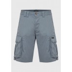 Funky Buddha Ανδρική Βερμούδα Cargo (FBM009-033-03-STORMY-BLUE)