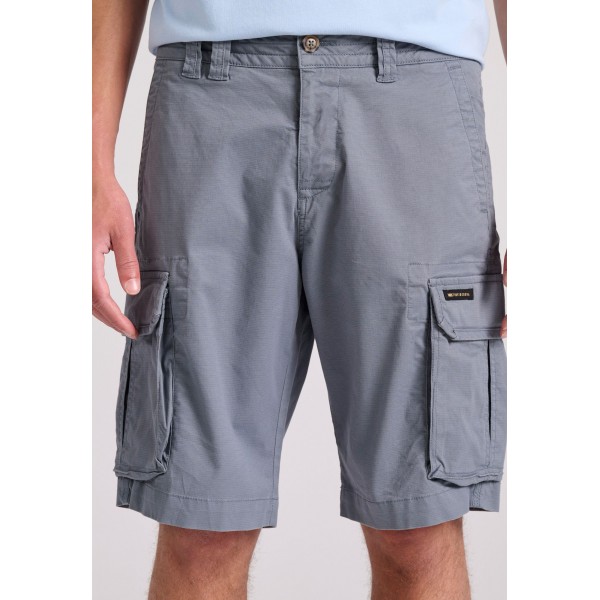 Funky Buddha Ανδρική Βερμούδα Cargo (FBM009-033-03-STORMY-BLUE)