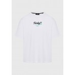 Funky Buddha Ανδρικό Κοντομάνικο T-Shirt Λευκό